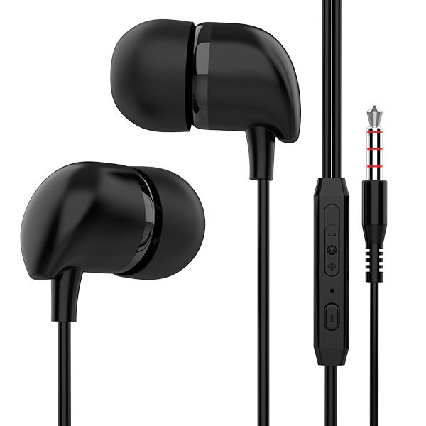 HEADSET - HF - EARPHONE ROKER RK63K / BOXER STEREO BASS