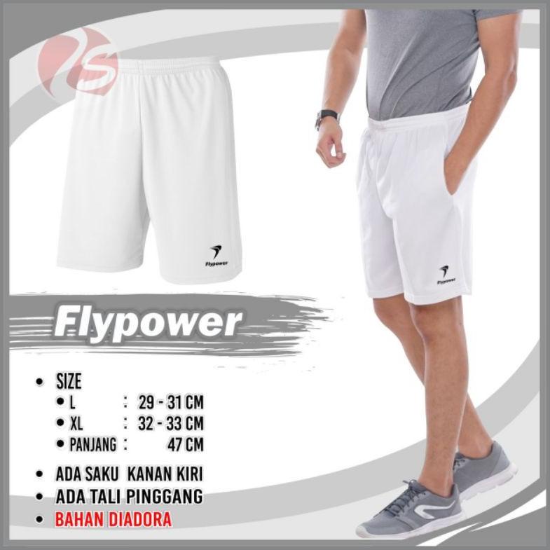 [KODE PRODUK GGQMT9993] Celana pendek putih badminton tenis voli pingpong training pendek putih bulu