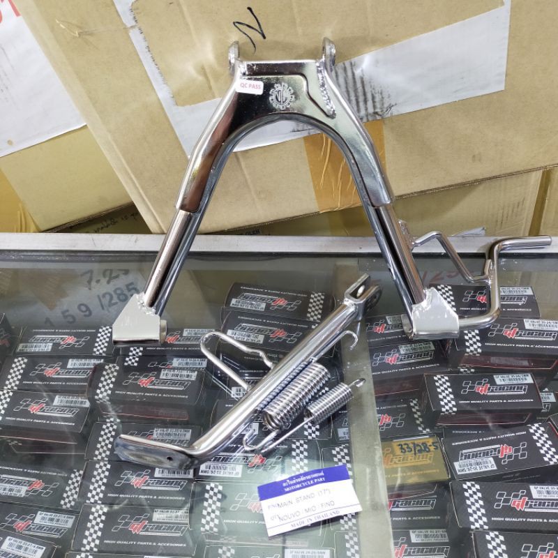 STANDART STANDAR SET MIO NOUVO CHROME RING 17 SAMPING & TENGAH ORIGINAL NTH THAILAND