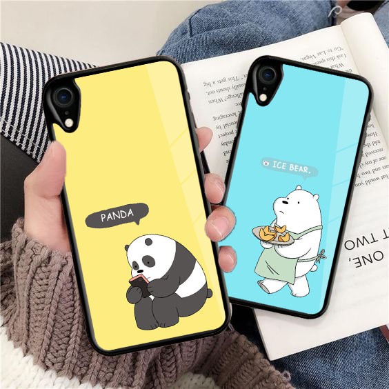 [P64] Phone Case Bears Glossy 2D For Oppo Vivo Xiaomi Realme Samsung Iphone