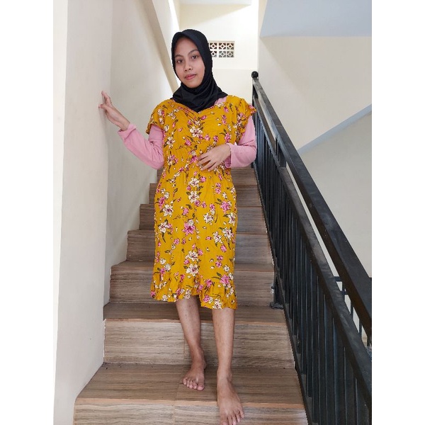 DRESS ZAHRA REMPEL BALI/DRESS SYAHRINI BALI/DRESS BALI