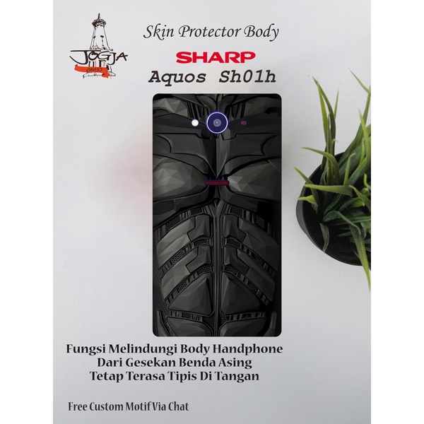 Dapat 2pcs Garskin Sharp Aquos SH01H Motif armor - Free Custom Motif