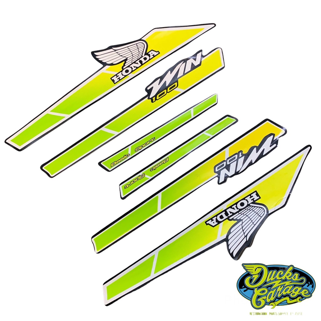 striping stiker sticker list body honda win sport custom