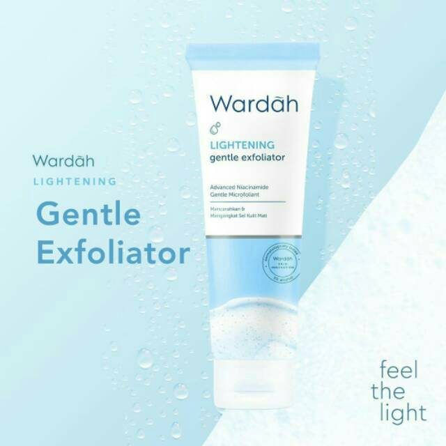 ❤️GROSIR❤️ Wardah Lightening Gentle Exfoliator / Facial Scrub