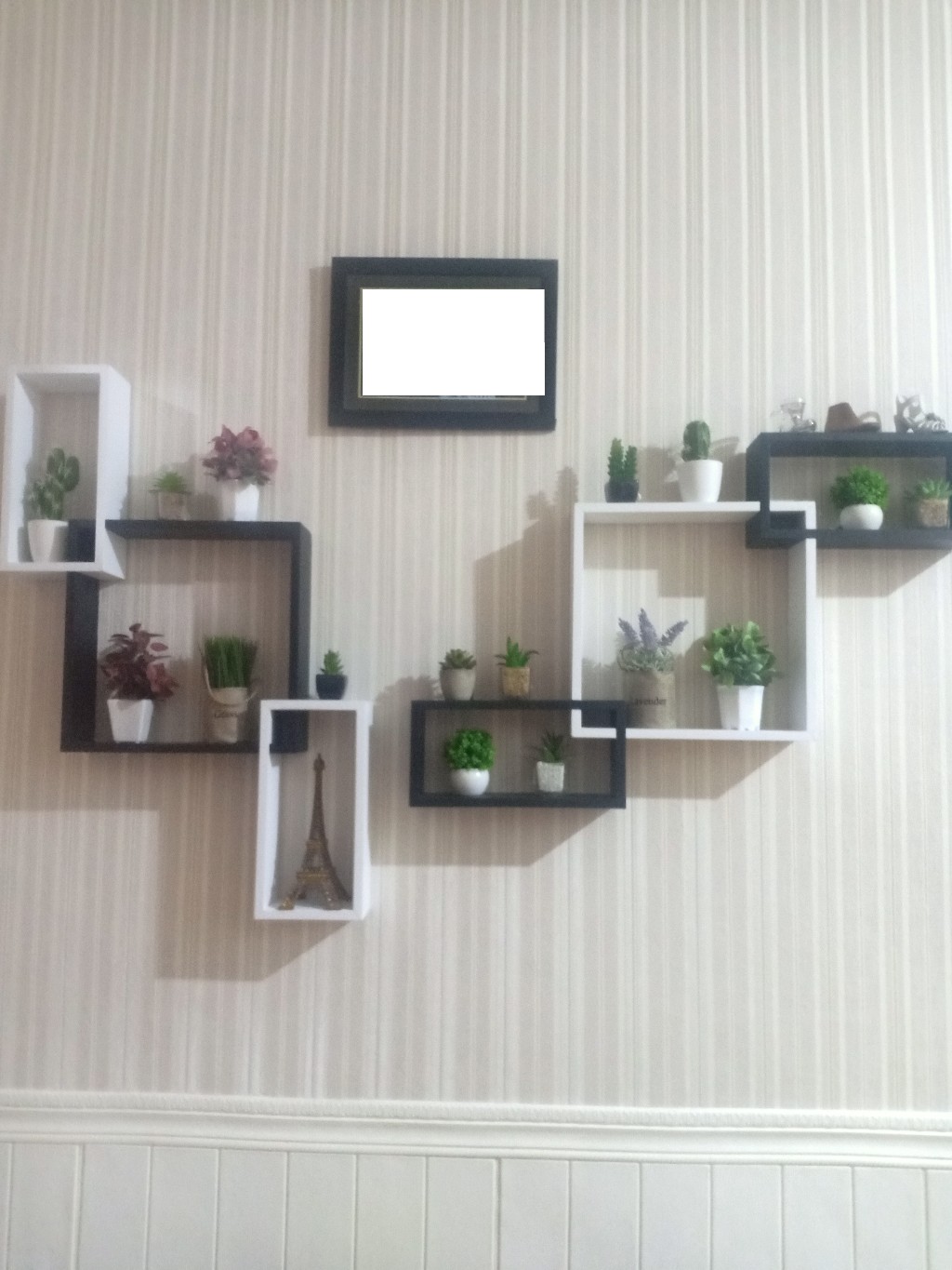 Rak Dinding Minimalis Rakdinding Kayu Kotak Perlengkapan Rumah Hiasan Dinding Kamar Melayang / Azida