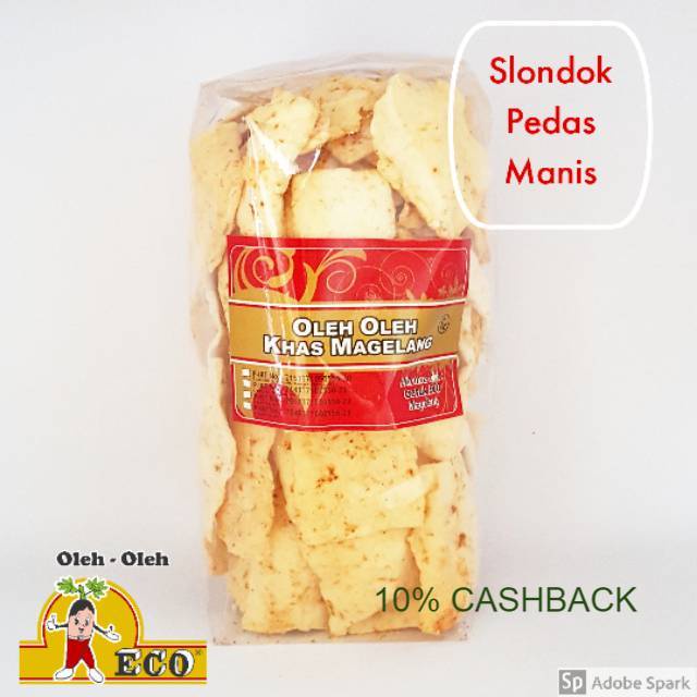 

Camilan - Slondok Pedas Manis renyah oleh-oleh Magelang