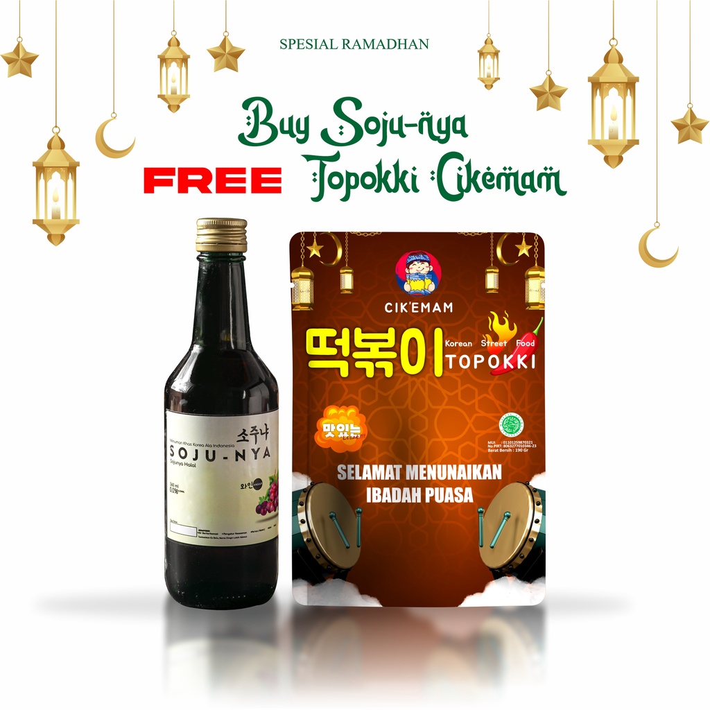 

Noe Food Store - SOJU-NYA - SOJU HALAL 100% - Minuman Korea Non Alkohol Original Peach Lychee Anggur Merah Sojuin Mojiso 360ml CikemamCOD