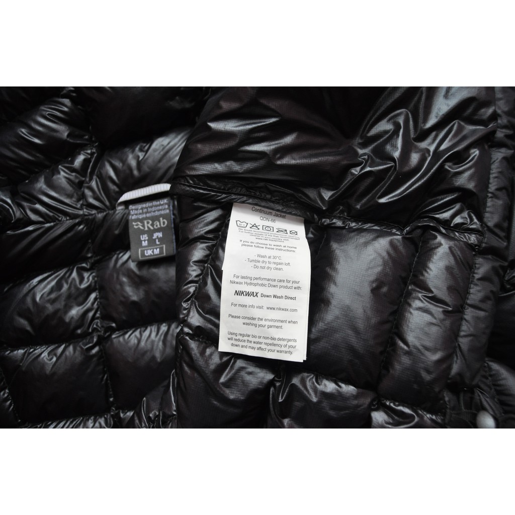 how to wash a rab microlight jacket