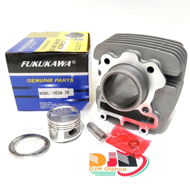 Blok Seher Komplit + Piston Kit Vega ZR Jupiter Z New 115 Original Fukukawa