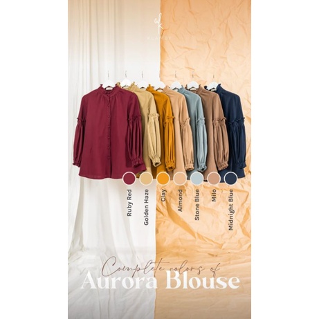 Aurora Blouse by Wearing Klamby