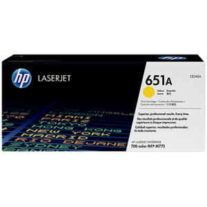 TONER HP 651A YELLOW ORIGINAL