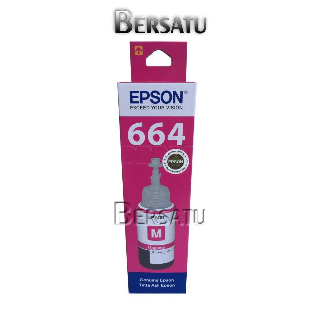 Tinta/Ink Epson 664 ∭ 6641/6642/6643/6644 Black/Cyan/Magenta/Yellow New Original ♖ L0 SF Q1