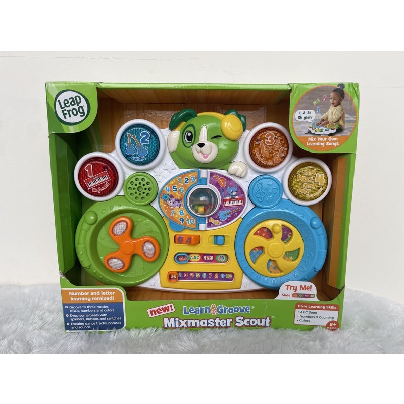 LEAPFROG LEARN & GROOVE MIXMASTER SCOUT