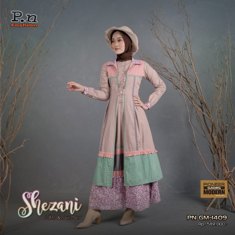 Pn Fashion Terbaru Shezani Series PN GM-1409