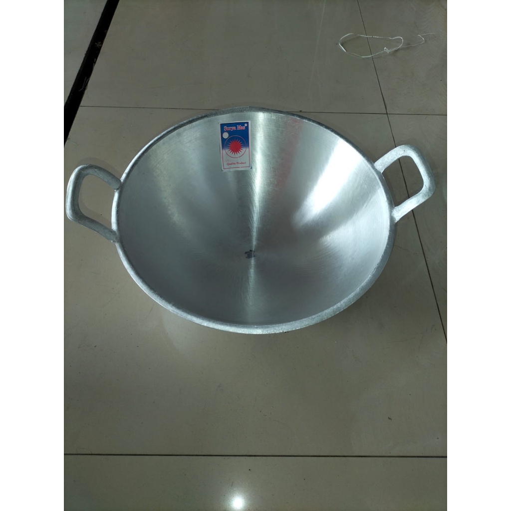 wajan kuali katel cekung anti lengket ukuran no.20