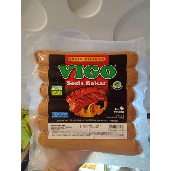 

Vigo sosis Bakar jumbo 500gr