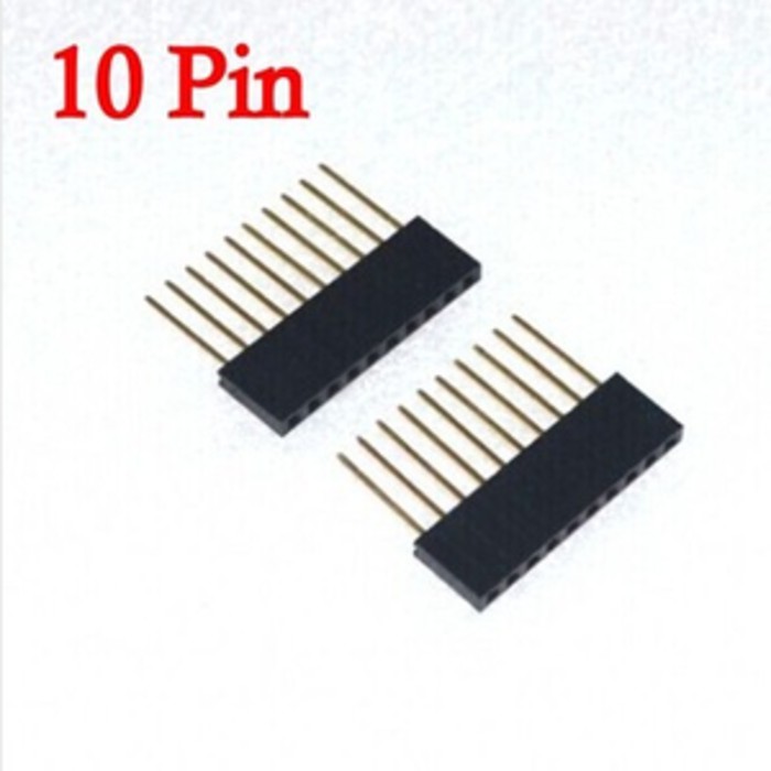 HQ header 10 pin stackable