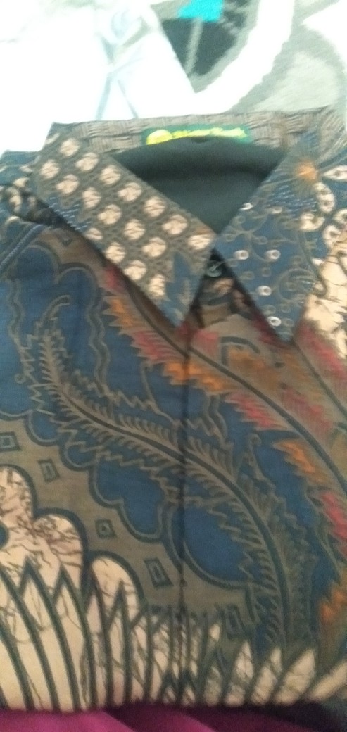 Batik Kawung Rogo Full Furing Katun Halus Sragenan Size M-xxl Asli Solo