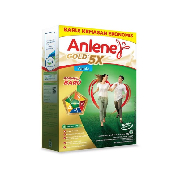 

Anlene Gold Plus 5X Hi-Calcium Vanila 175G