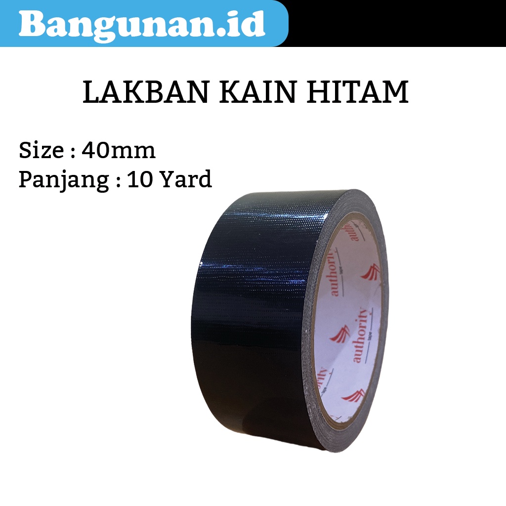 

Bangunan.id - Lakban kain hitam 10 yard AUTHORITY