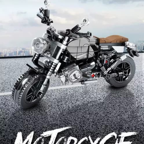 Brick Sembo Block Sepeda Motor Technic Street Racer Ride S 701107 - GOOD QUALITY