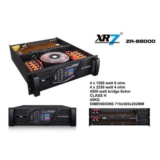 Power XR7 ZR88000 ZR 88000 ZR-88000 4 Channel Original