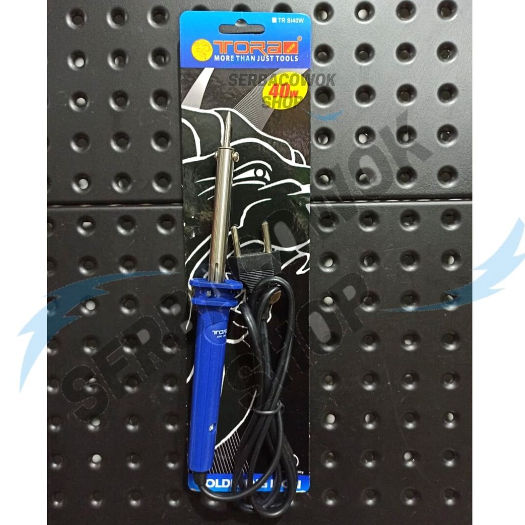 Tora Solder Listrik 40 Watt Plastik Soldering Iron Termurah Berkualitas