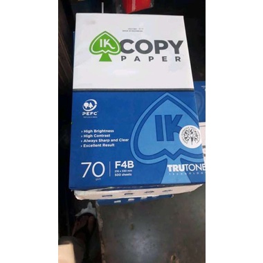 

kertas HVS F4 70gr IK Copy JUAL (1 box)