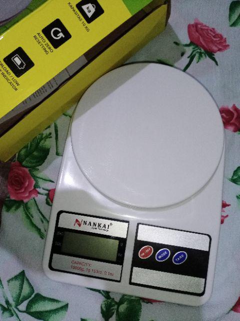 Nankai Timbangan Duduk 10 Kg Digital Timbangan Kue