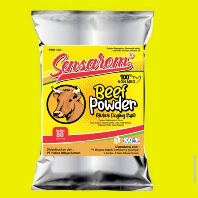 

Sensarom Bubuk Daging Sapi