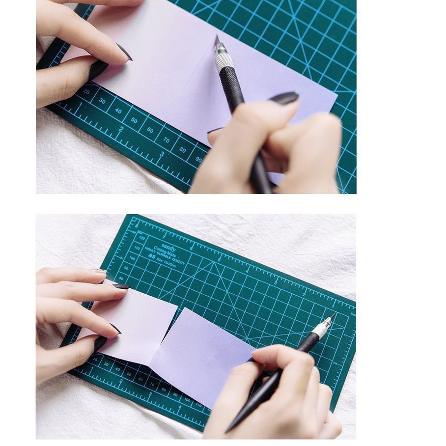 

BESTSELLER!!! JUNESIX A5 CUTTING MAT & CARVING-KNIFE PEN SET ALAS POTONG 92