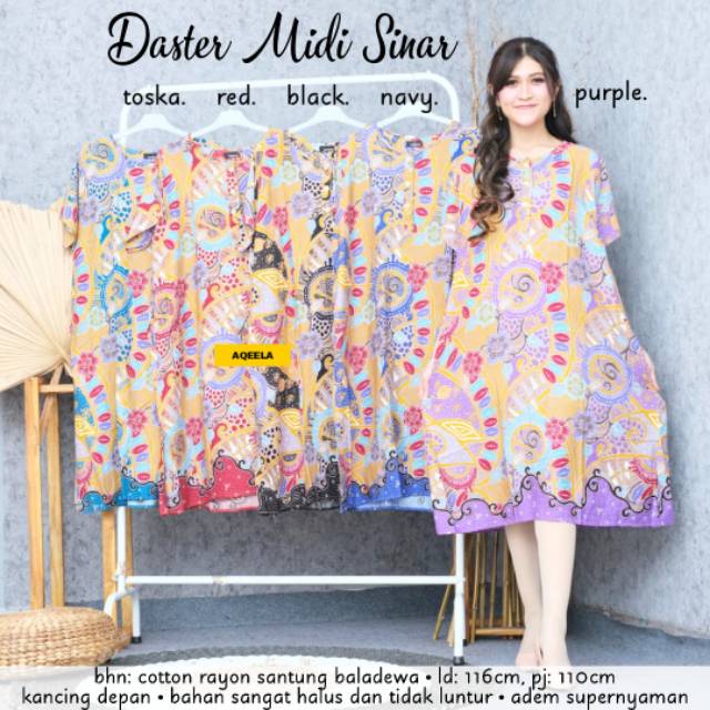 Daster Midi Sinar Sarwendah ori Baladewa