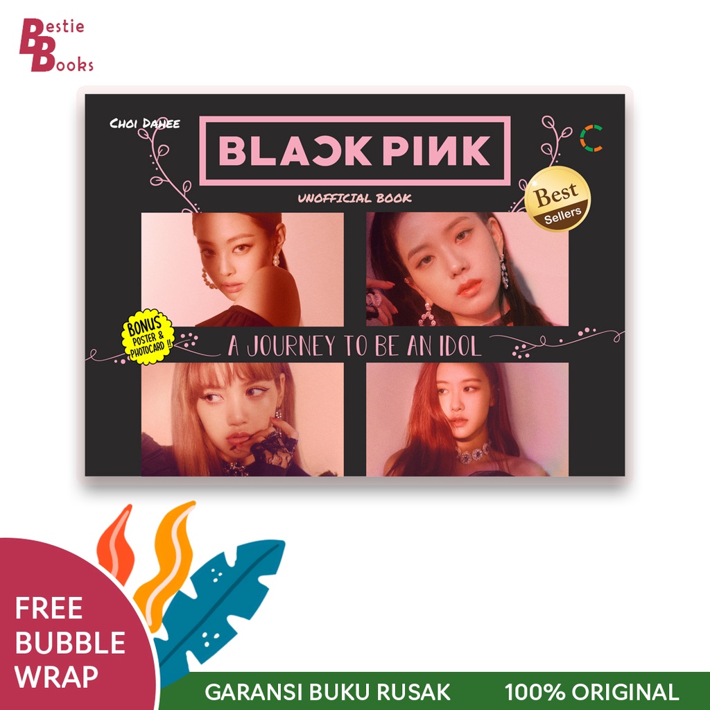 BUKU HIBURAN : Blackpink : A Journey To Be An Idol : Buku KPOP : Girlband Korea