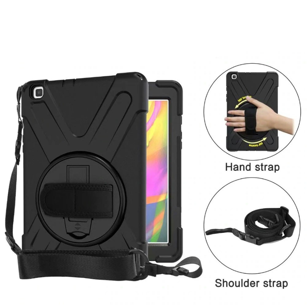 Casing Samsung Galaxy T290/ T295 Case Robot Rugged Hybrid Armor Standing &amp; Tali Strap Case Robot