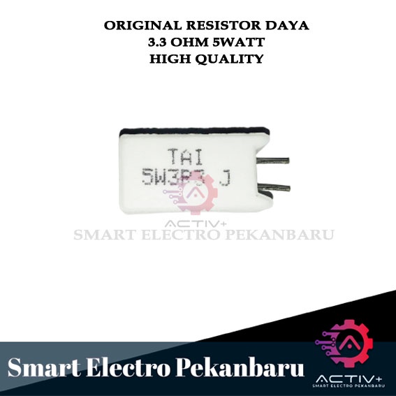 ORIGINAL RESISTOR 3.3 OHM 5WATT RESISTOR 3.3OHM RESISTOR 5 WATT 3,3 OHM RESISTOR KAPUR 5W 3,3OHM RES
