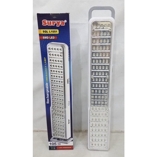 Surya SQL L1051 Lampu LED Emergency - Lampu Darurat Rechargeable