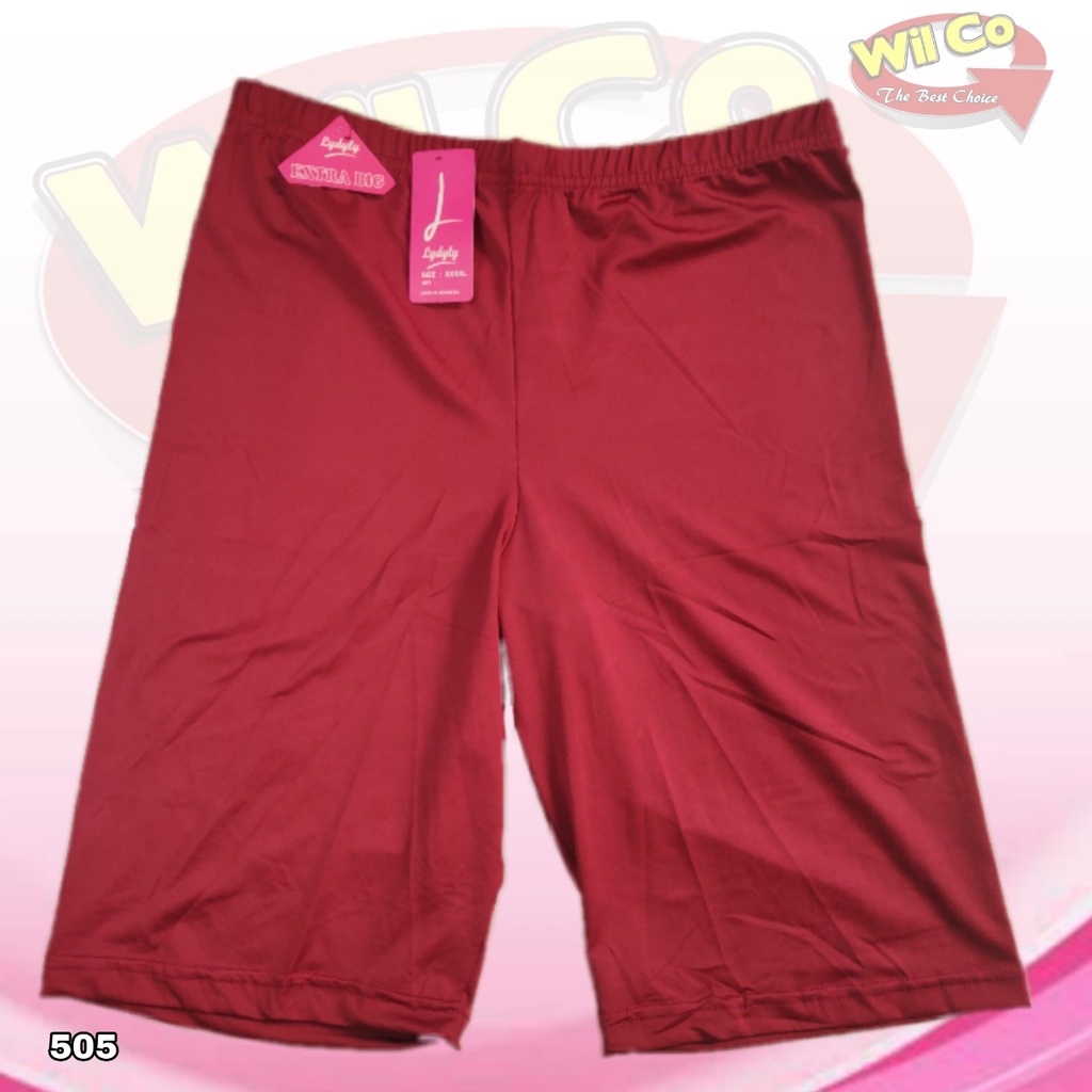 K505 - (Harga Per 1 Pcs) SHORTPANTS CELANA DALAM STRETCH PENDEK  WANITA LYDYLY SIZE (M Sampai 5L)