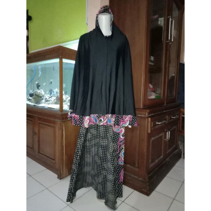 Baju Muslim Gamis Syar'i Ceruty Free Hijab