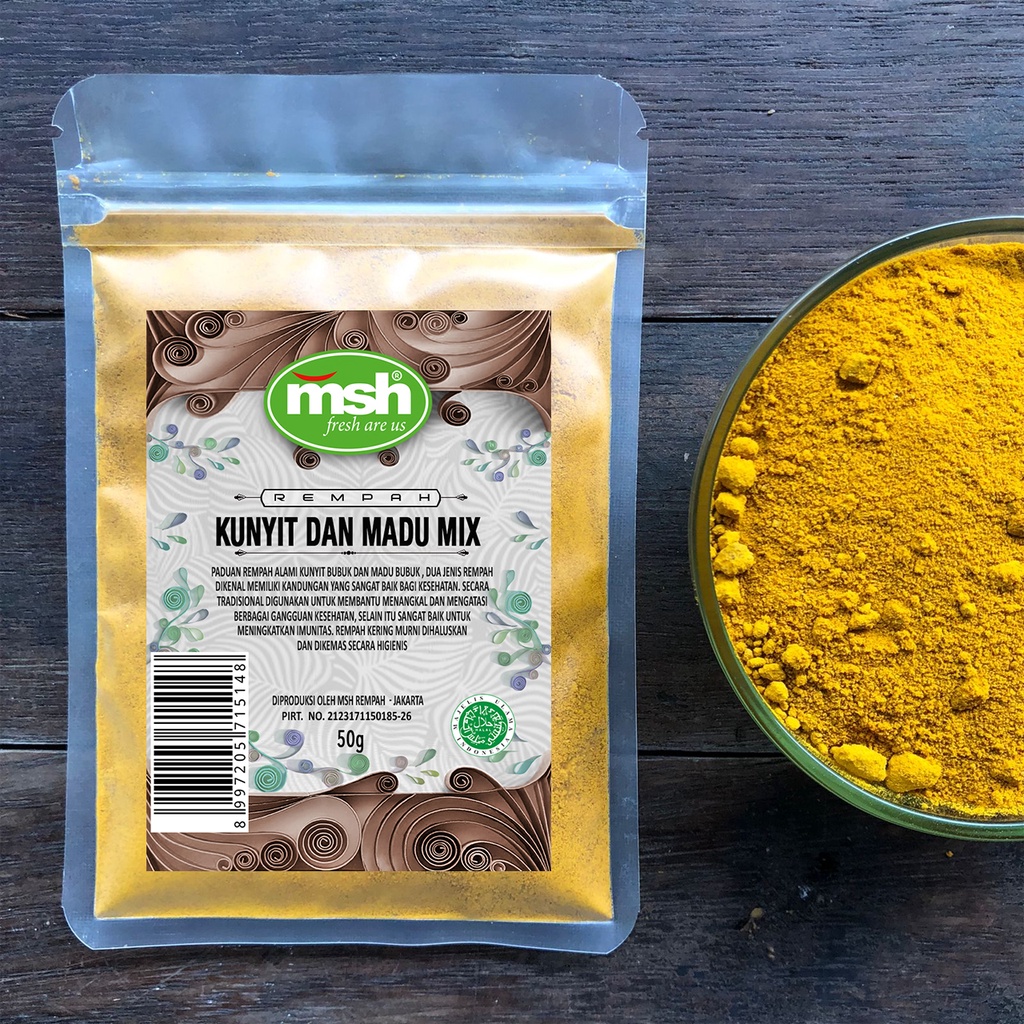 

Premium Msh Kunyit Dan Madu Mix 50 g