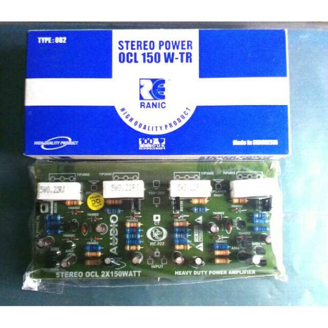 Kit Power Driver Stereo OCL 150 Watt