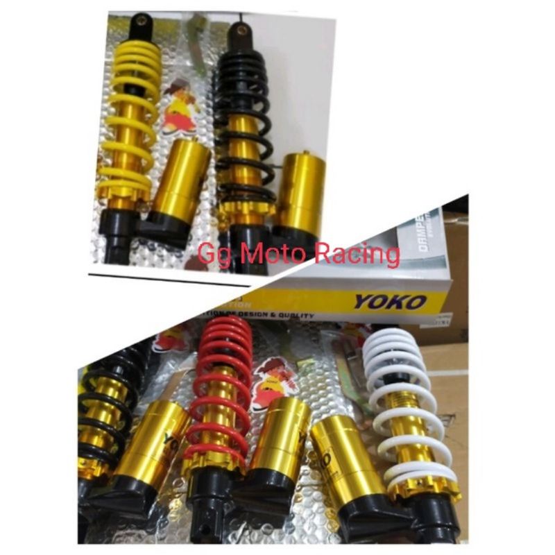 Shockbreaker Shock Yoko Tabung Bawah Atas Vario 110 Beat Scoopy Spacy 305mm