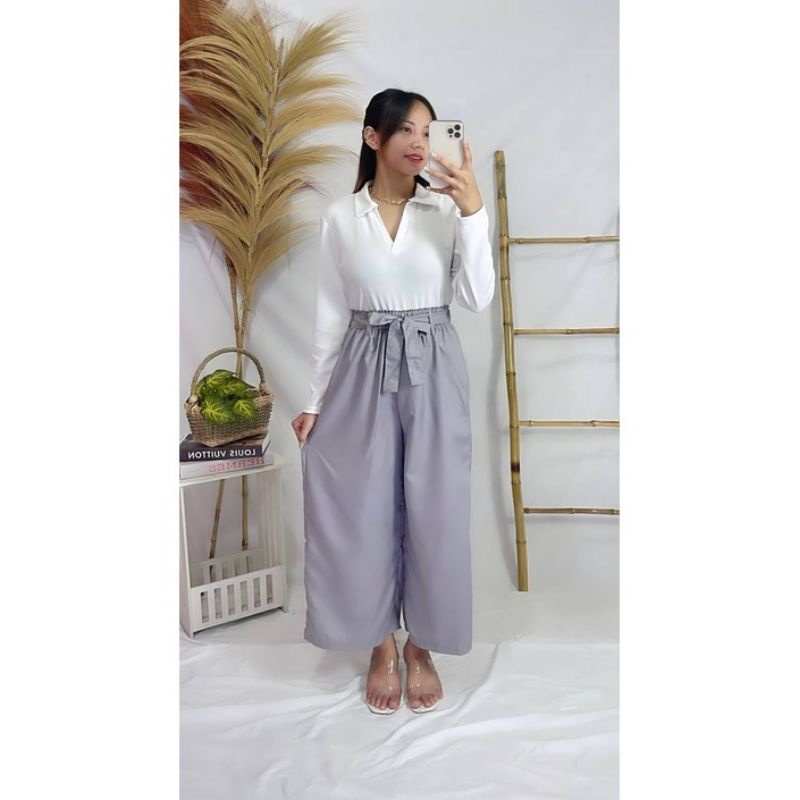 Kulot ribon pants/ kulot viona / kulot
