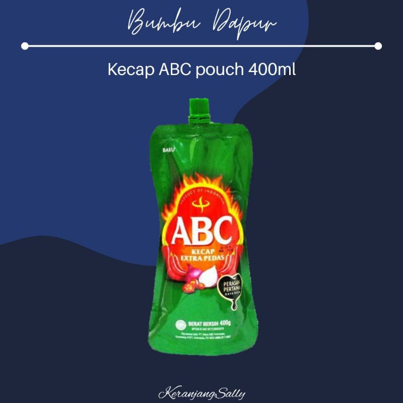 [1bks x 400ml] ABC Kecap Manis Extra Pedas | bumbu dapur