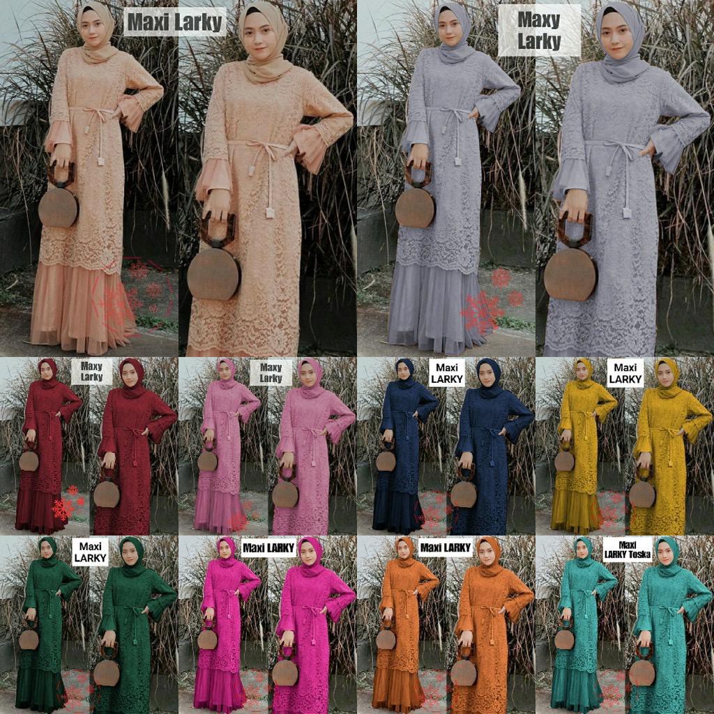 MAXI LARKY MF / DRESS BRUKAT LARKY