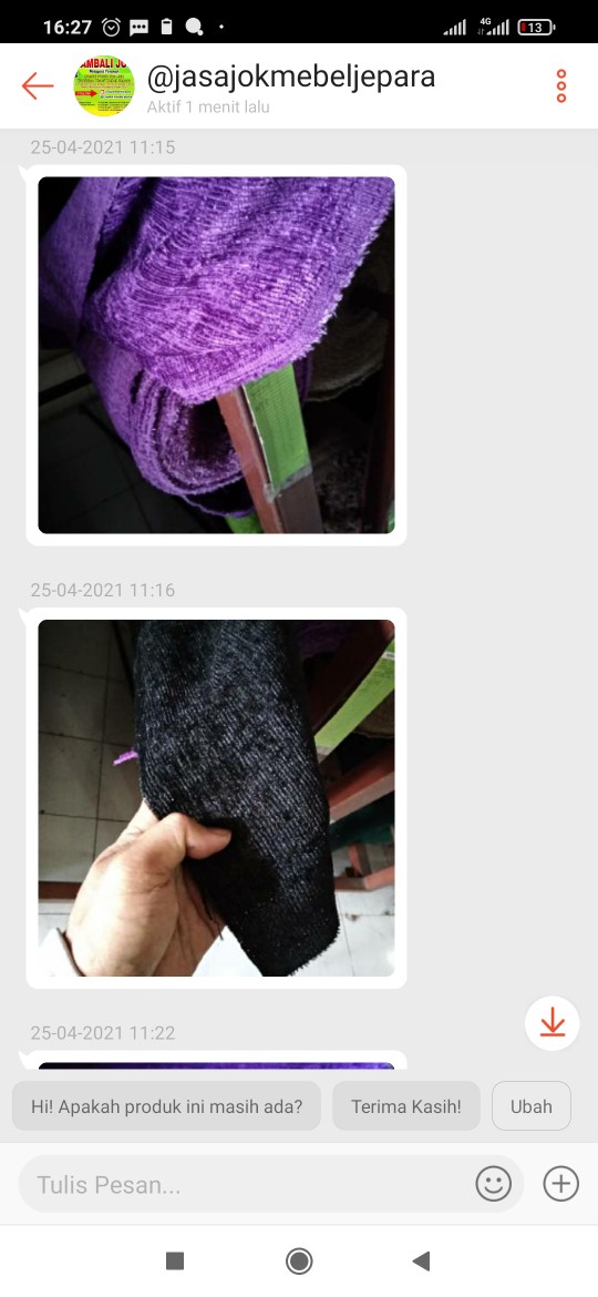 Sarung Saja Utk Pembungkus Jok Bantalan Kursi ,,harga 1 Set Formasi 211 Tebal 5 Cm