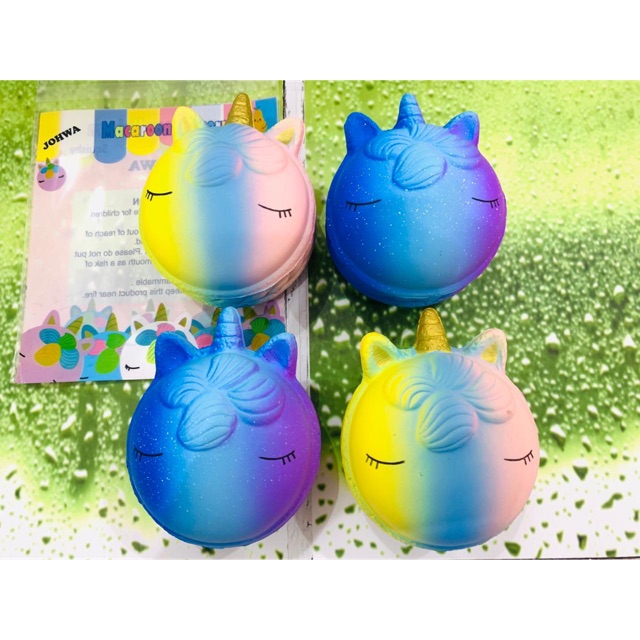 Squishy Macaron Unicorn by Johwa