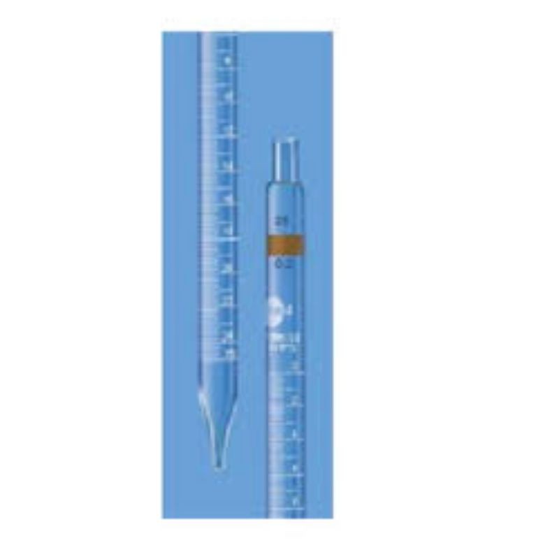 pipet mohr/pipet ukur 25ML Interval 0.2 Class B,Marking Best Quality Borosil