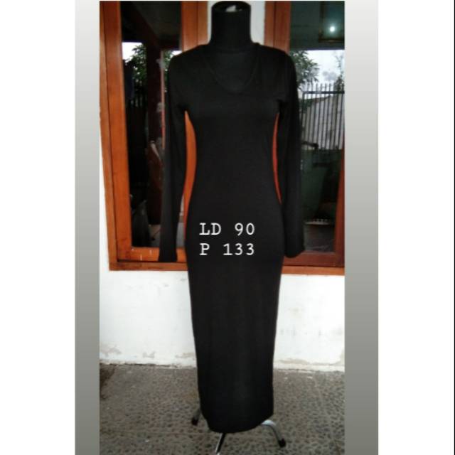 Longdress hitam PL