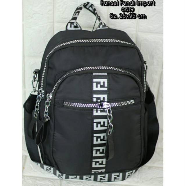 TAS RANSEL IMPORT FENDI 3in1