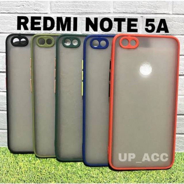 CASE MATTE XIAOMI REDMI NOTE 5A REDMI NOTE 5A BIASA TRANSPARAN FUZE MACARON MY CHOICE - FA